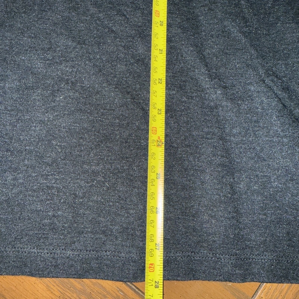Mizzen + Main 1/4 Zip Lightweight Pullover Men's XL Grey Soft Cotton Blend - Picture 8 of 8